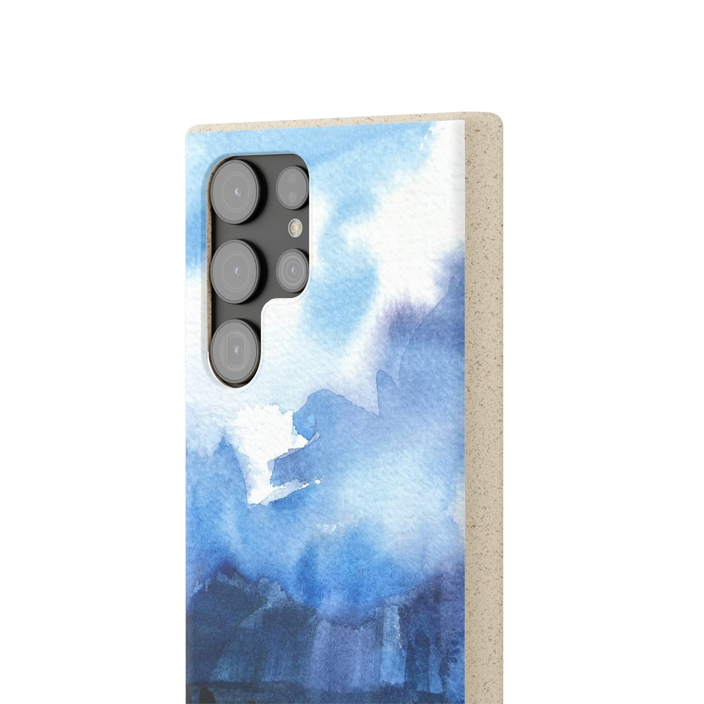 Biodegradable Phone Case with 'Tranquil Mountain View 4' Landscape Original Artwork by Barbara Cleary