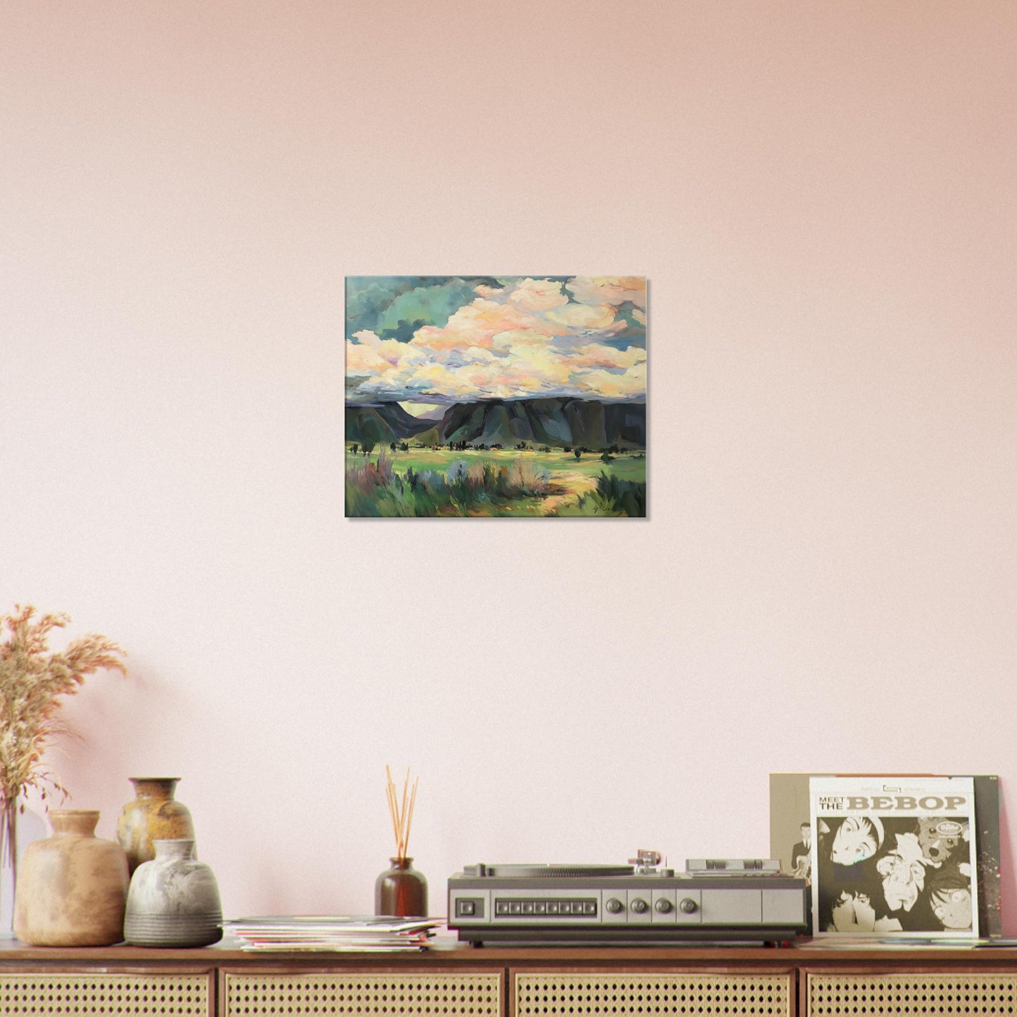 "Sky Valley Road" Art Print 16x20 inch on Canvas Barbara Cleary Designs