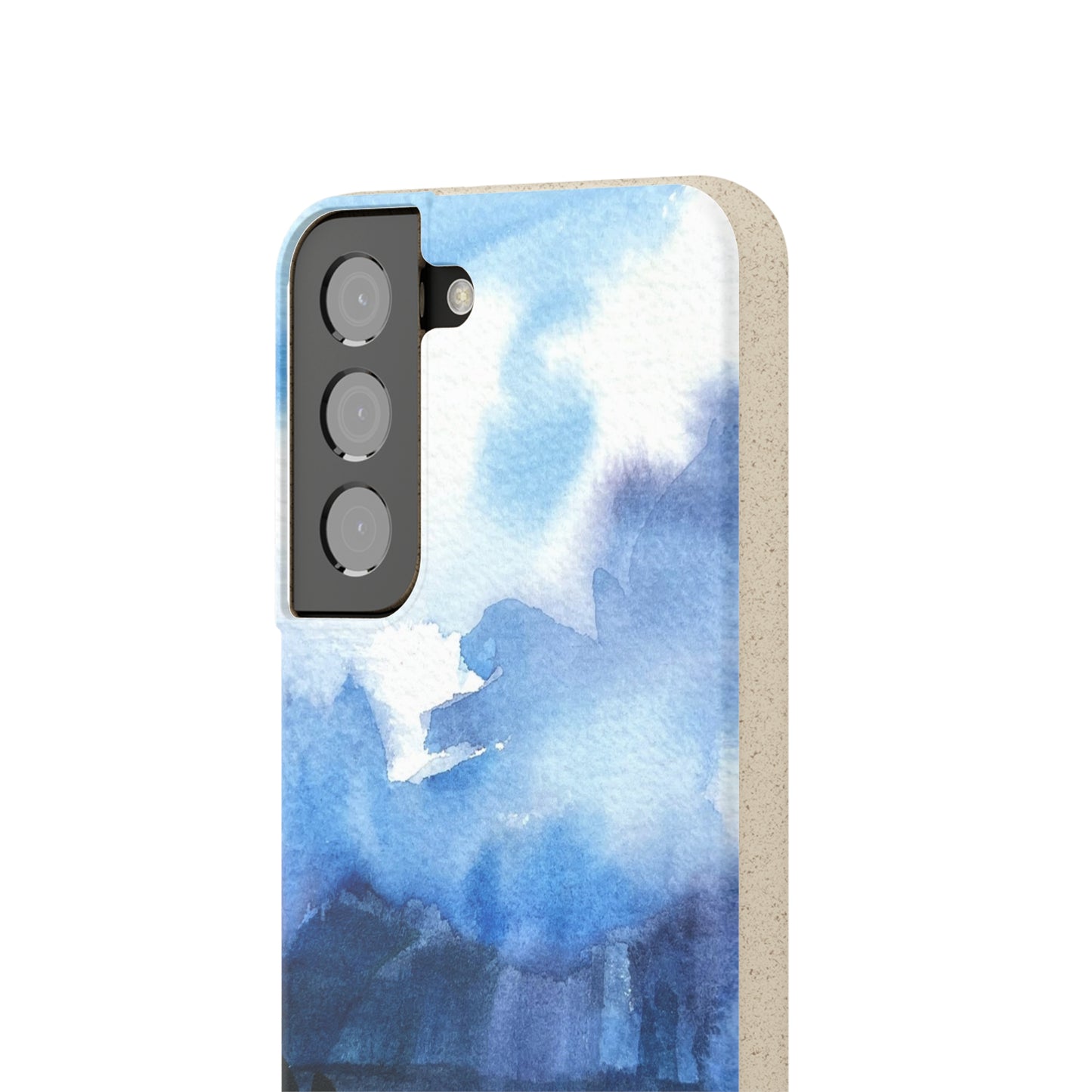 Biodegradable Phone Case with 'Tranquil Mountain View 4' Landscape Original Artwork by Barbara Cleary