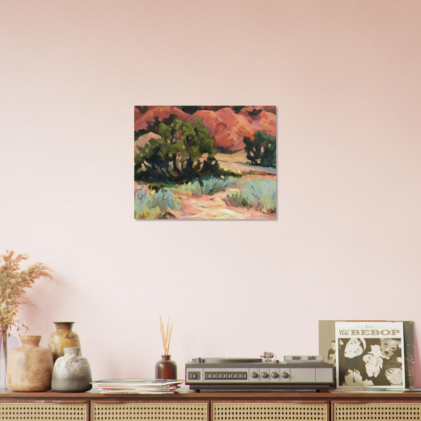 "Mesa at Ghost Ranch" 16x20 Museum-Quality Matte Paper Poster by Barbara Cleary Designs
