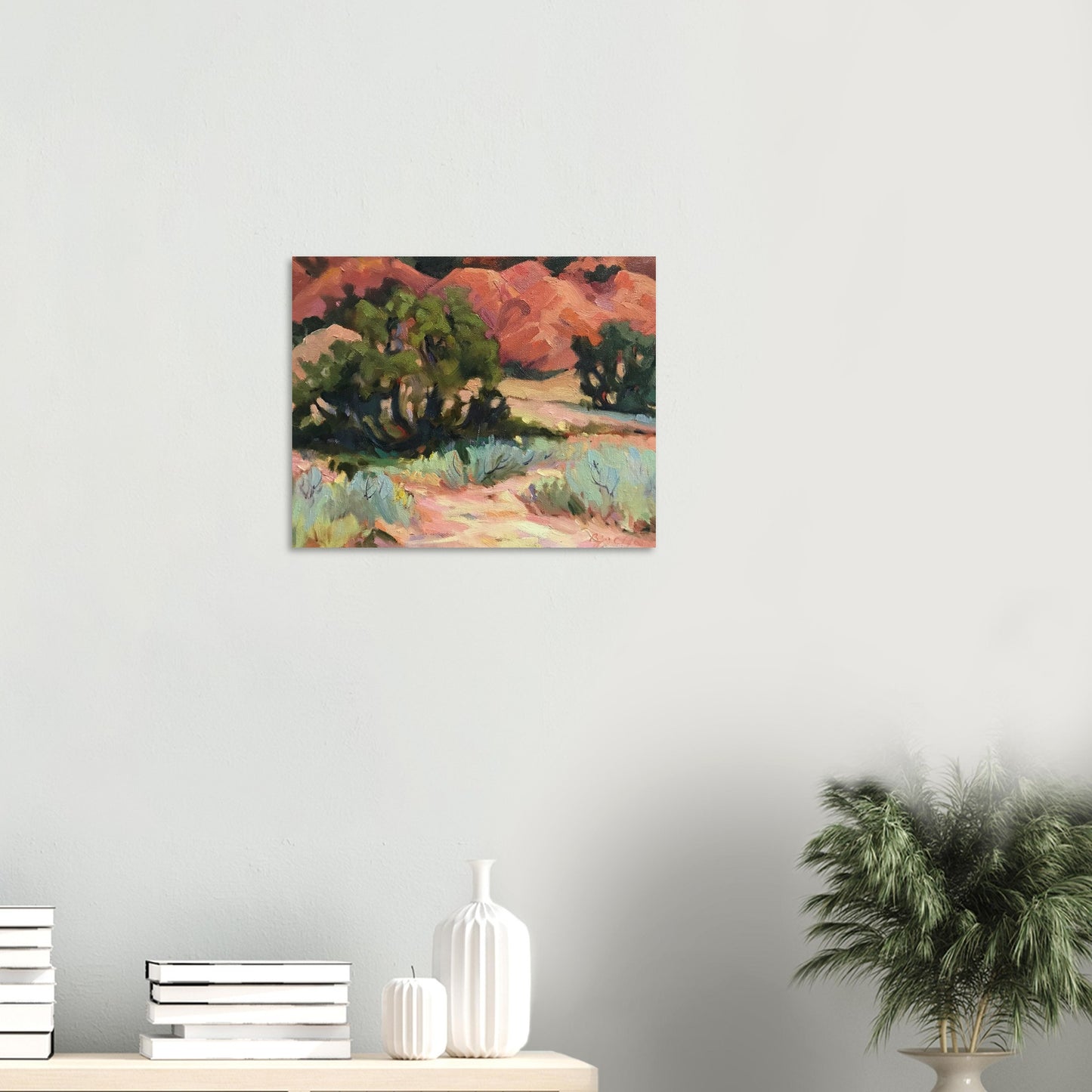 "Mesa at Ghost Ranch" 16x20 Museum-Quality Matte Paper Poster by Barbara Cleary Designs