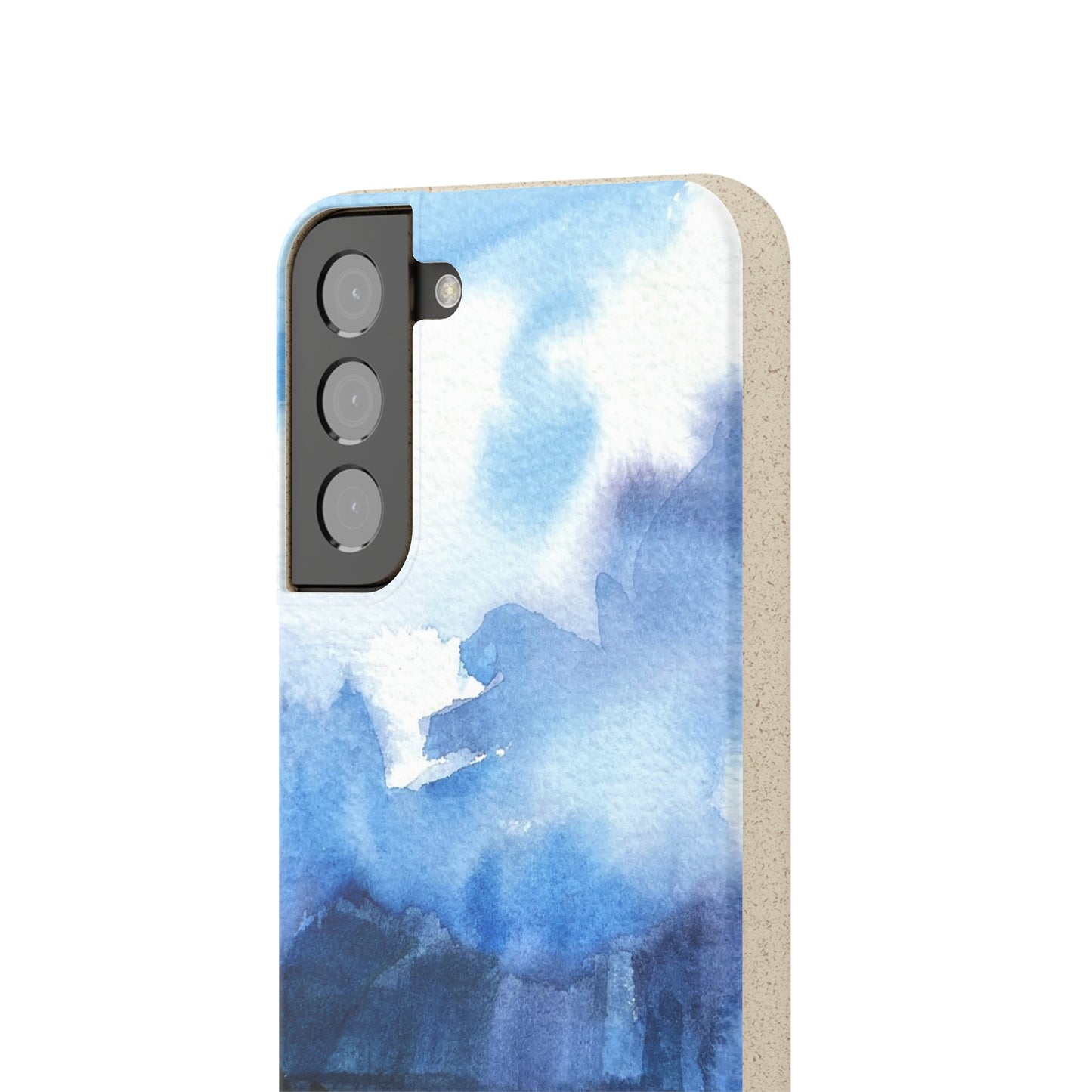 Biodegradable Phone Case with 'Tranquil Mountain View 4' Landscape Original Artwork by Barbara Cleary
