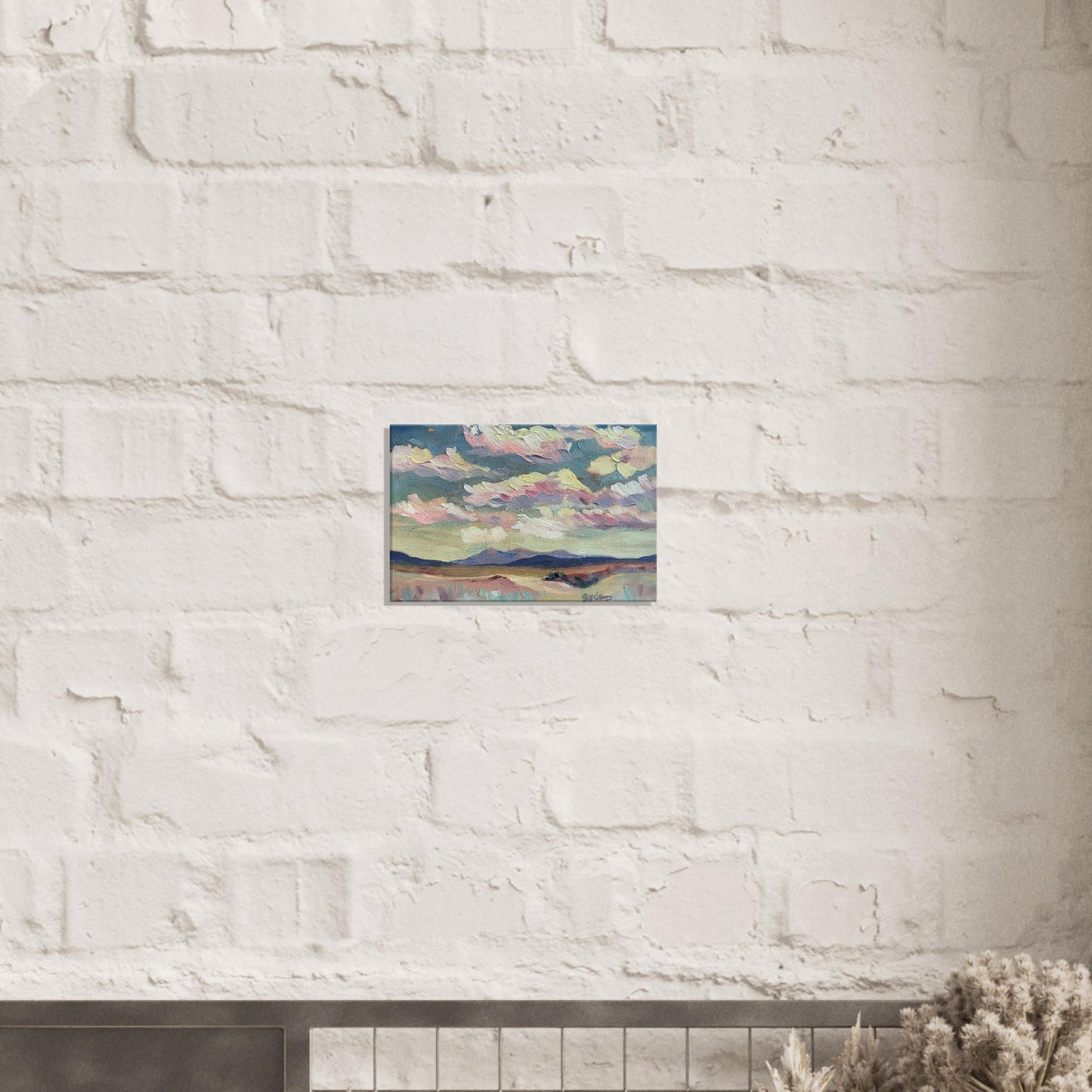 'Rio Chama' Southwestern Landscape I 8x12, 11x14, or 12x18 inch Canvas Art Print I Original Artwork by American Artist Barbara Cleary I F66