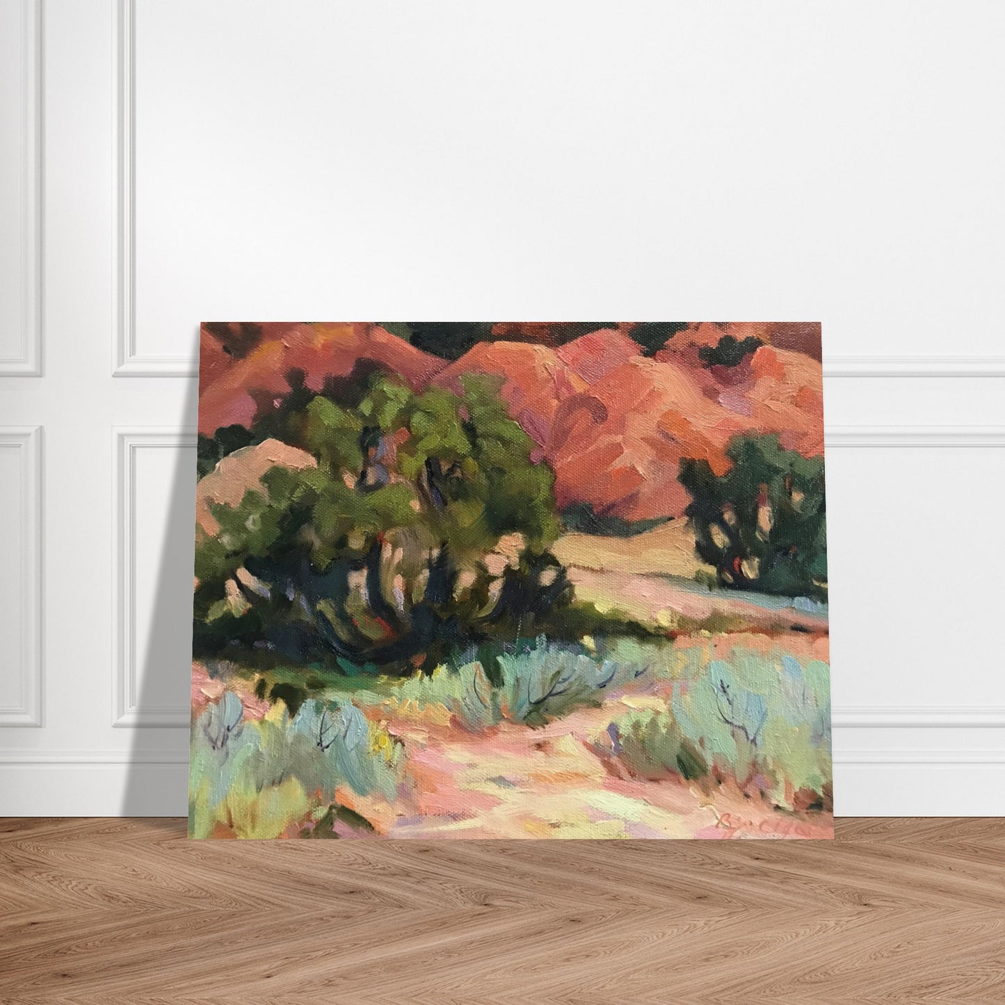 "Mesa at Ghost Ranch" 16x20 Museum-Quality Matte Paper Poster by Barbara Cleary Designs