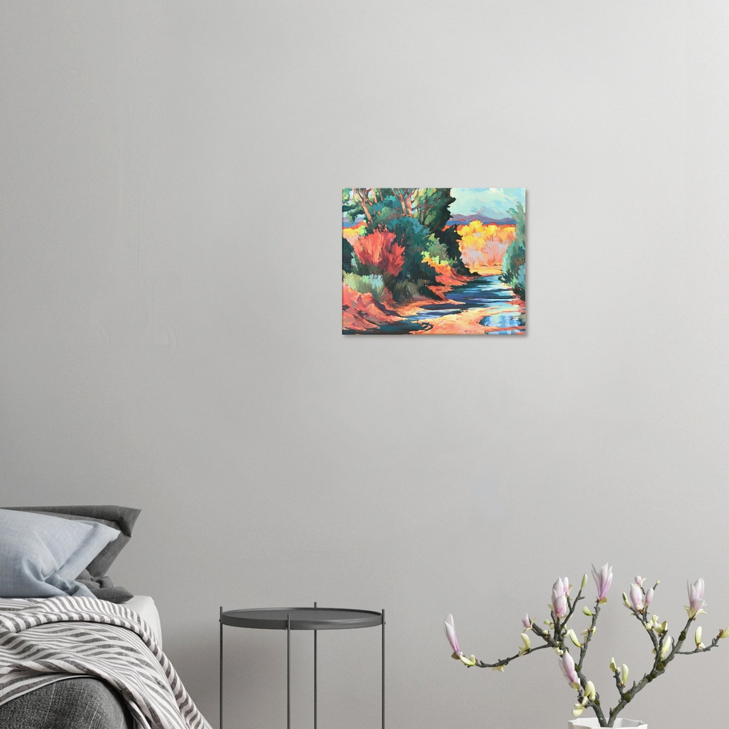 "Rio Pueblo" 16x20 inch Print on Canvas by Barbara Cleary Designs