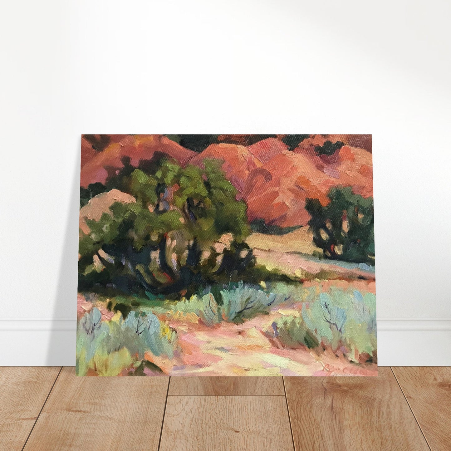 "Mesa at Ghost Ranch" 16x20 Museum-Quality Matte Paper Poster by Barbara Cleary Designs