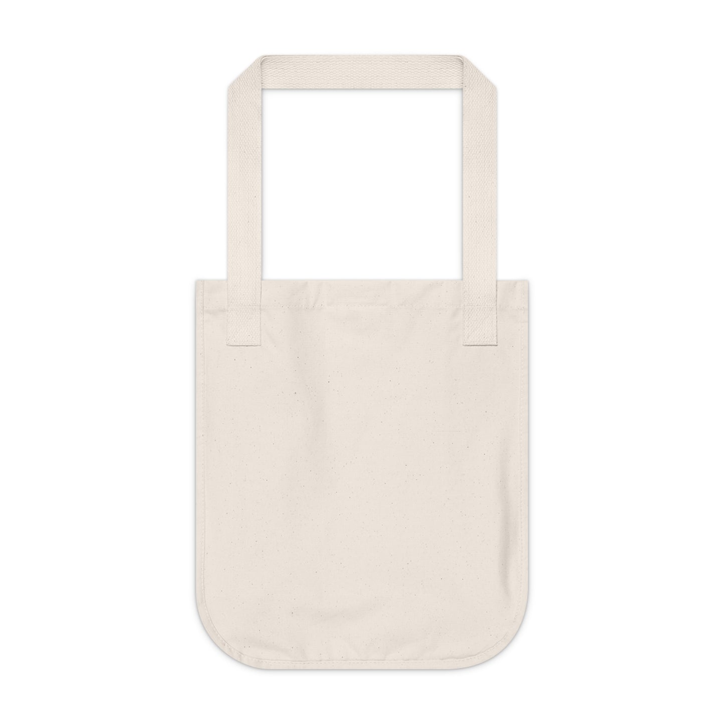 Organic Canvas Tote Bag with 'Pink Garden Peonies' I Original Artwork by American Artist Barbara Cleary