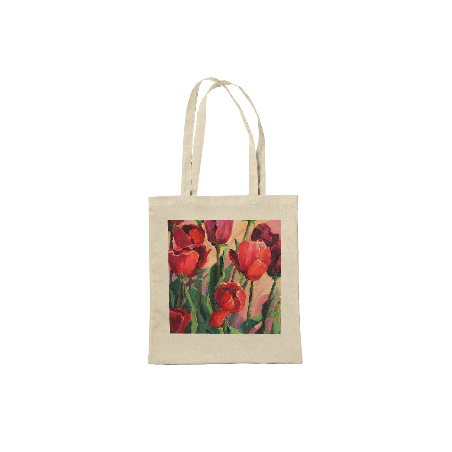 "Tulips" Floral Classic Tote Bag by Barbara Cleary Designs