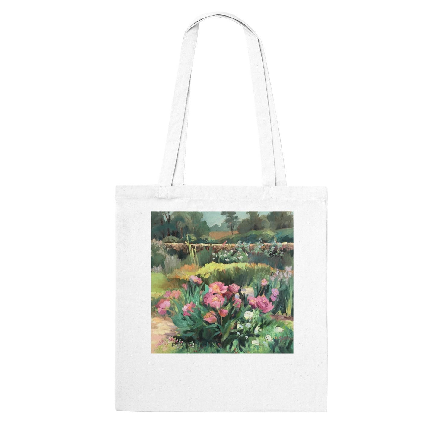 "Garden Peonies"  Classic Tote Bag by Barbara Cleary Designs