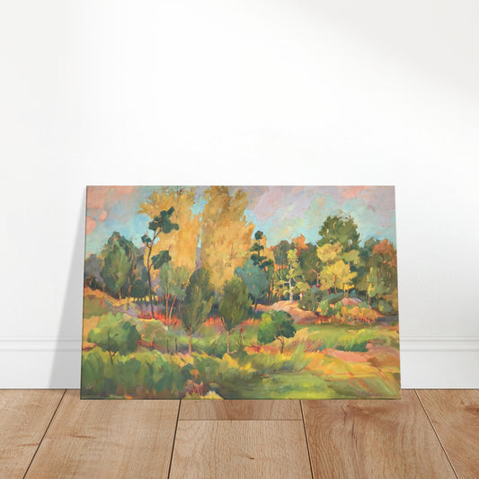 "Garden of Eden" Art Print on 24x36 Canvas by Barbara Cleary Designs