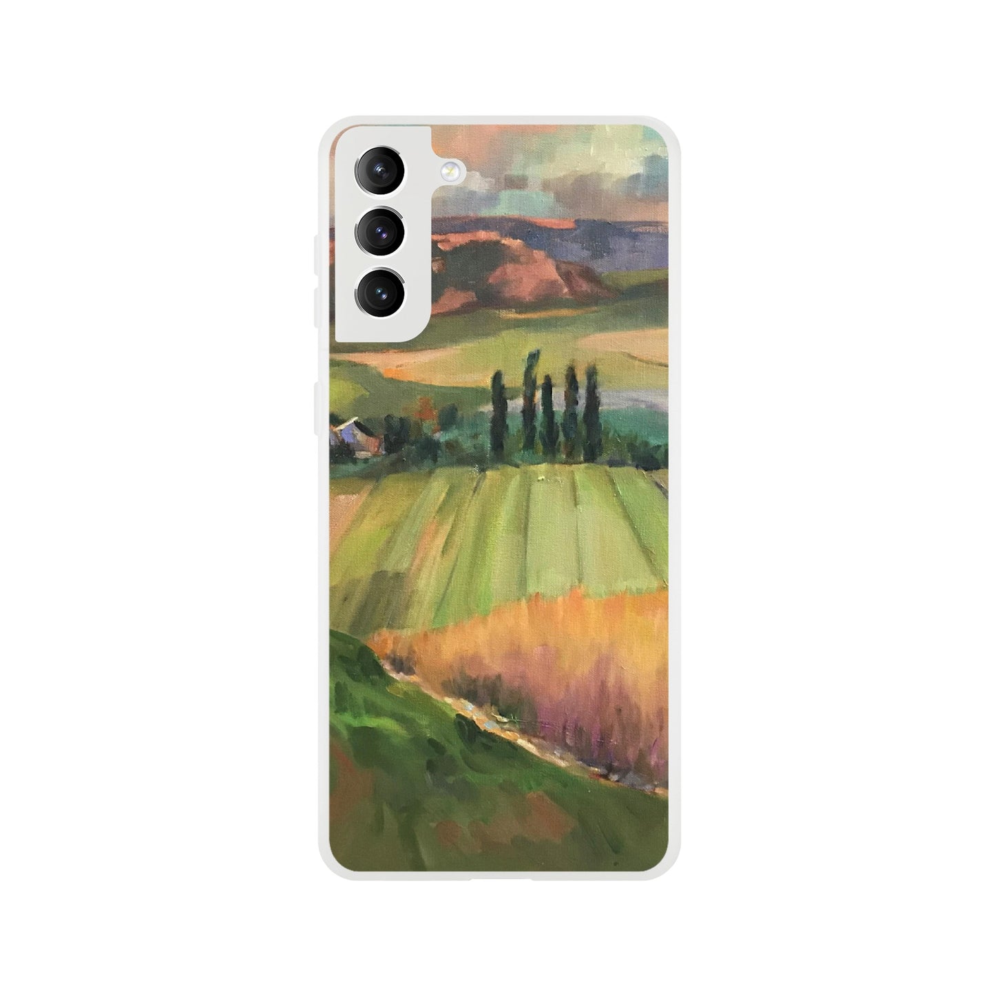 "Pastoral Landscape" Flexi Phone Case for Iphone or Samsung by Barbara Cleary Designs