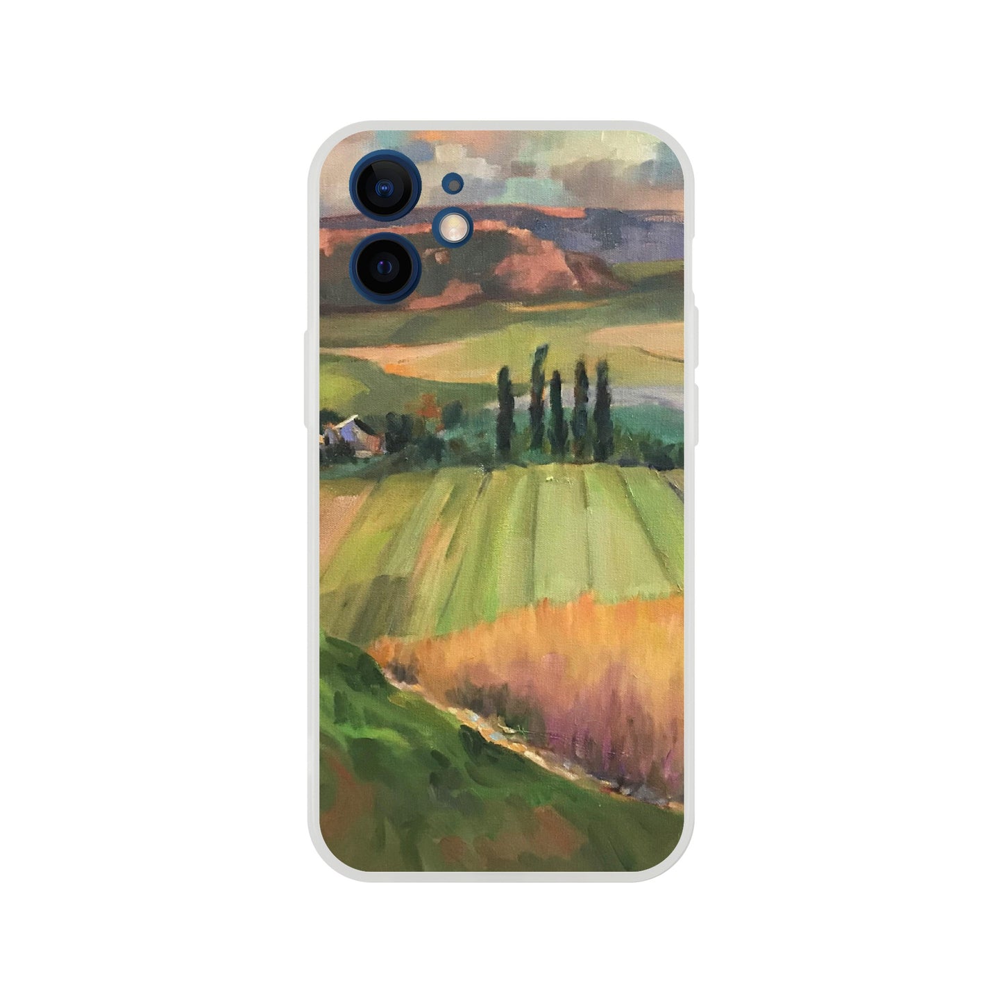 "Pastoral Landscape" Flexi Phone Case for Iphone or Samsung by Barbara Cleary Designs